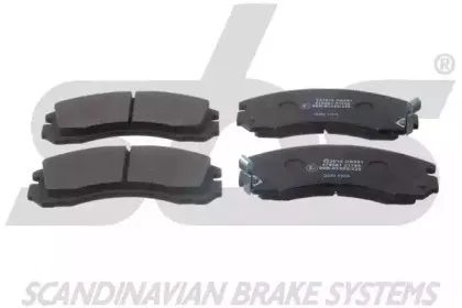 Комплект тормозных колодок, дисковый тормоз sbs купить