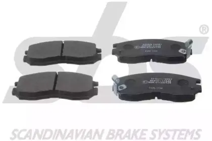 Комплект тормозных колодок, дисковый тормоз sbs купить
