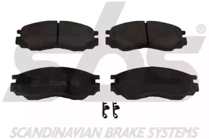 Комплект тормозных колодок, дисковый тормоз sbs купить