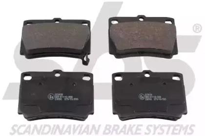 Комплект тормозных колодок, дисковый тормоз sbs купить