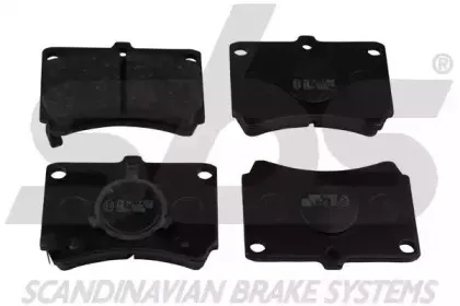 Комплект тормозных колодок, дисковый тормоз sbs купить