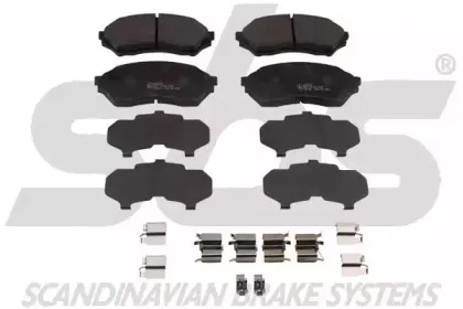 Комплект тормозных колодок, дисковый тормоз sbs купить
