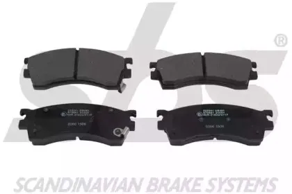 Комплект тормозных колодок, дисковый тормоз sbs купить