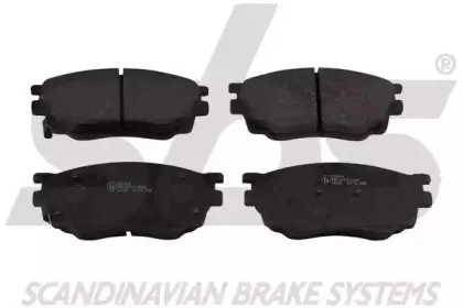 Комплект тормозных колодок, дисковый тормоз sbs купить