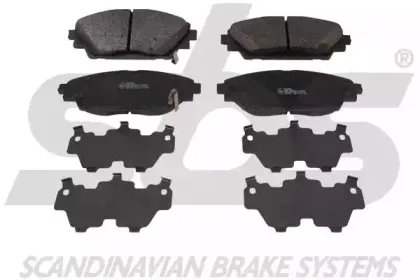 Комплект тормозных колодок, дисковый тормоз sbs купить