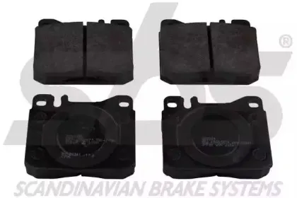 Комплект тормозных колодок, дисковый тормоз sbs купить
