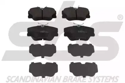 Комплект тормозных колодок, дисковый тормоз sbs купить