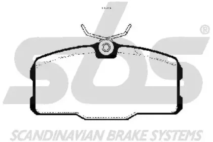 Комплект тормозных колодок, дисковый тормоз sbs купить