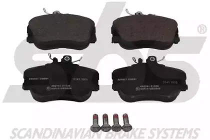 Комплект тормозных колодок, дисковый тормоз sbs купить