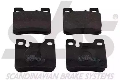 Комплект тормозных колодок, дисковый тормоз sbs купить