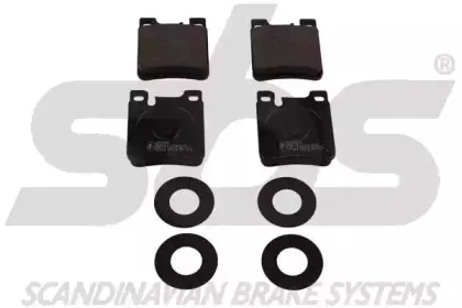 Комплект тормозных колодок, дисковый тормоз sbs купить