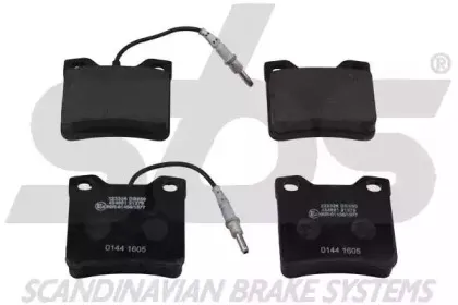 Комплект тормозных колодок, дисковый тормоз sbs купить