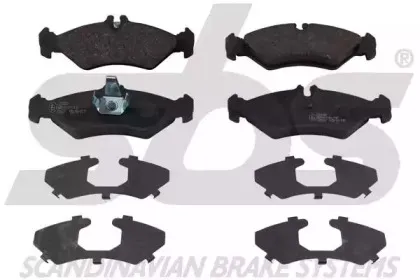 Комплект тормозных колодок, дисковый тормоз sbs купить