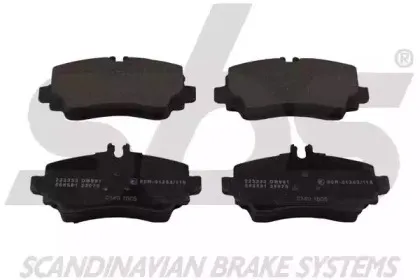 Комплект тормозных колодок, дисковый тормоз sbs купить