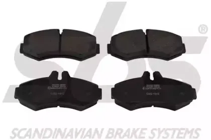 Комплект тормозных колодок, дисковый тормоз sbs купить