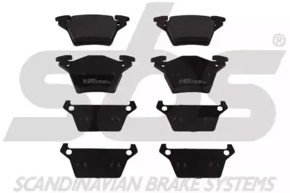 Комплект тормозных колодок, дисковый тормоз sbs купить