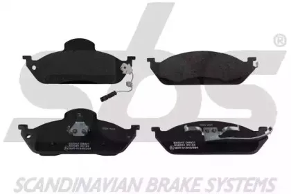 Комплект тормозных колодок, дисковый тормоз sbs купить