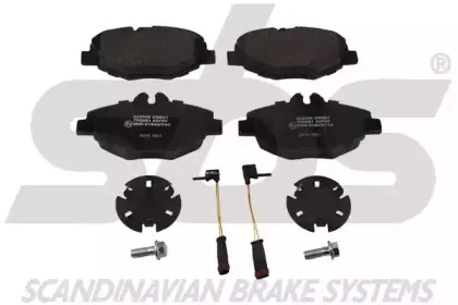Комплект тормозных колодок, дисковый тормоз sbs купить