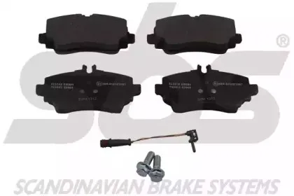 Комплект тормозных колодок, дисковый тормоз sbs купить