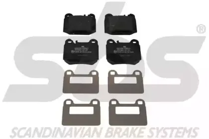 Комплект тормозных колодок, дисковый тормоз sbs купить