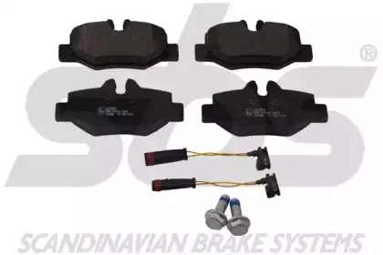 Комплект тормозных колодок, дисковый тормоз sbs купить