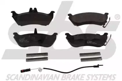 Комплект тормозных колодок, дисковый тормоз sbs купить