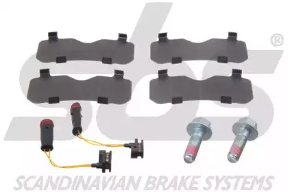 Комплект тормозных колодок, дисковый тормоз sbs купить