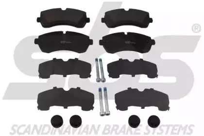 Комплект тормозных колодок, дисковый тормоз sbs купить