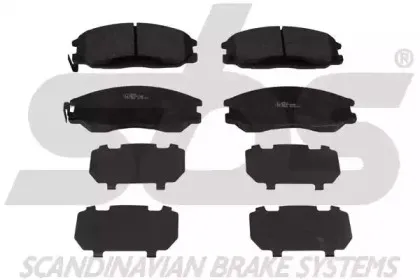 Комплект тормозных колодок, дисковый тормоз sbs купить