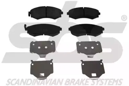 Комплект тормозных колодок, дисковый тормоз sbs купить
