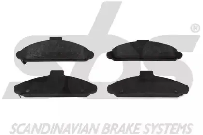 Комплект тормозных колодок, дисковый тормоз sbs купить