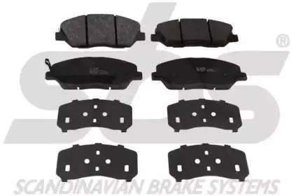 Комплект тормозных колодок, дисковый тормоз sbs купить