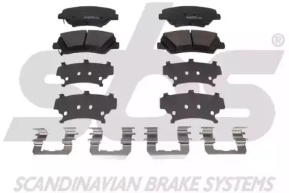 Комплект тормозных колодок, дисковый тормоз sbs купить