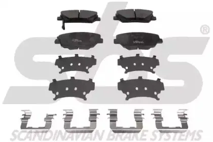 Комплект тормозных колодок, дисковый тормоз sbs купить