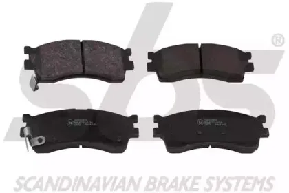 Комплект тормозных колодок, дисковый тормоз sbs купить
