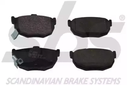 Комплект тормозных колодок, дисковый тормоз sbs купить