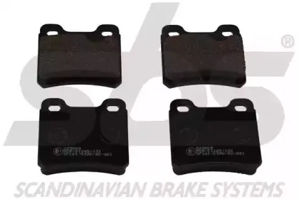 Комплект тормозных колодок, дисковый тормоз sbs купить
