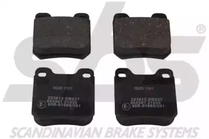 Комплект тормозных колодок, дисковый тормоз sbs купить