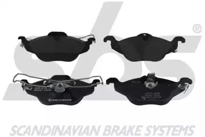 Комплект тормозных колодок, дисковый тормоз sbs купить