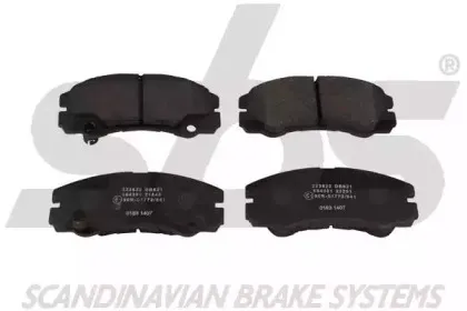 Комплект тормозных колодок, дисковый тормоз sbs купить