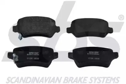 Комплект тормозных колодок, дисковый тормоз sbs купить