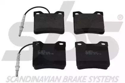 Комплект тормозных колодок, дисковый тормоз sbs купить