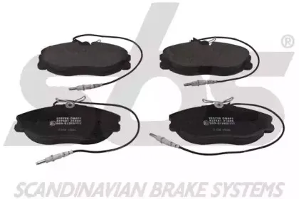 Комплект тормозных колодок, дисковый тормоз sbs купить