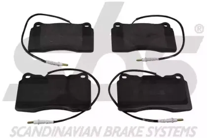 Комплект тормозных колодок, дисковый тормоз sbs купить