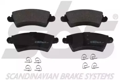 Комплект тормозных колодок, дисковый тормоз sbs купить