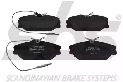 Комплект тормозных колодок, дисковый тормоз sbs купить