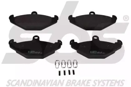 Комплект тормозных колодок, дисковый тормоз sbs купить