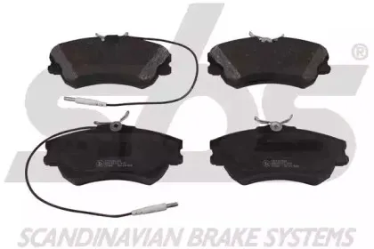 Комплект тормозных колодок, дисковый тормоз sbs купить