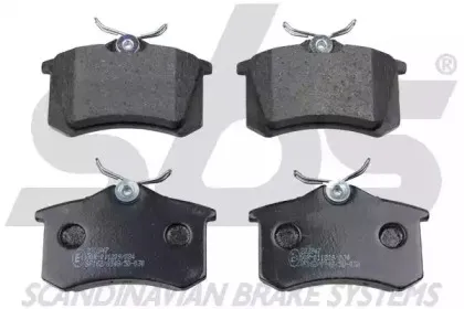 Комплект тормозных колодок, дисковый тормоз sbs купить