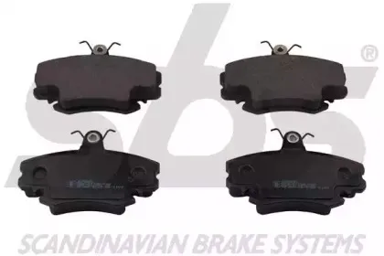 Комплект тормозных колодок, дисковый тормоз sbs купить